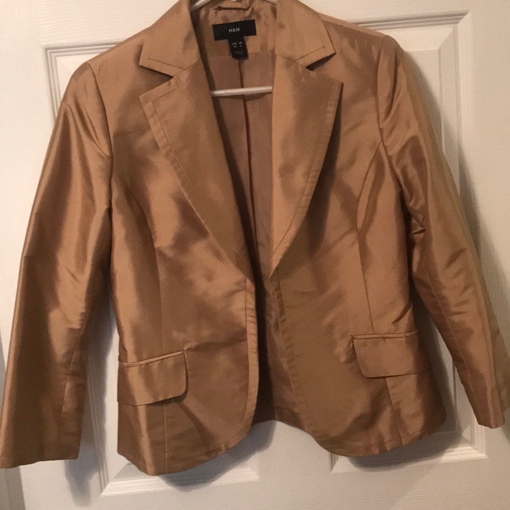H&M Gold Jacket!!